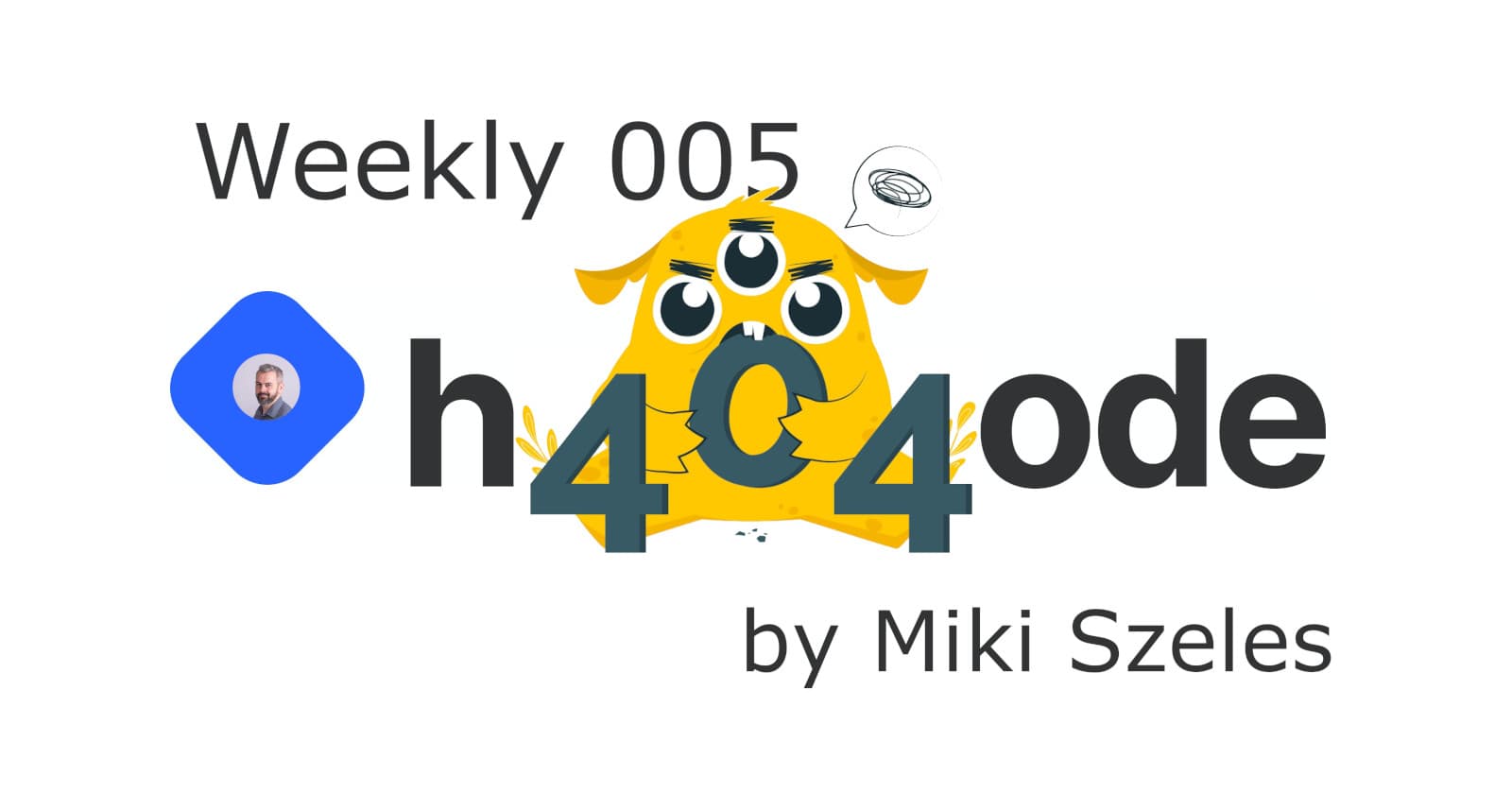 Hahnode Weekly 005 Limited Edition by Miki Szeles AKA The Big Delete